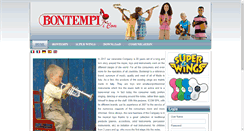 Desktop Screenshot of bontempi.com